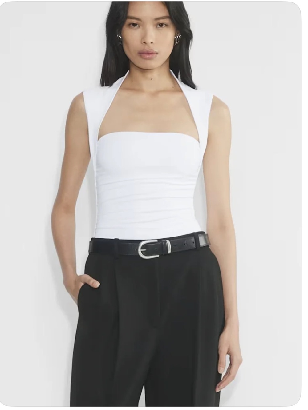Aritzia Contour Flourish Top View 2